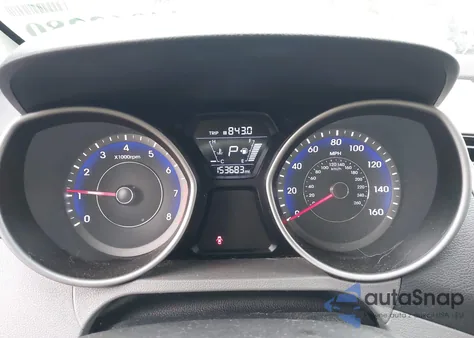 2014 Hyundai Elantra Se z USA, uszkodzony, nr VIN KMHDH4AE6EU159905